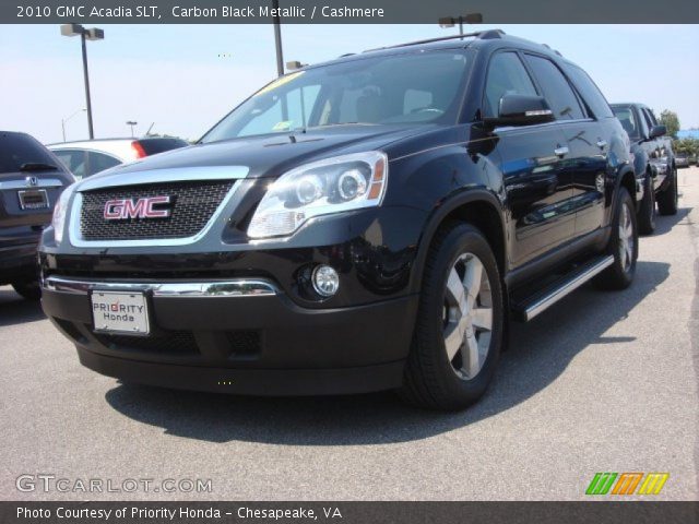 2010 GMC Acadia SLT in Carbon Black Metallic