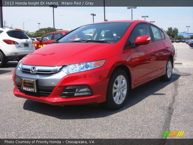 2013 Honda Insight EX Hybrid in Milano Red