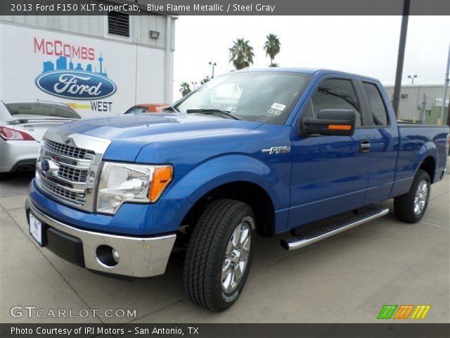 2013 Ford F150 XLT SuperCab in Blue Flame Metallic