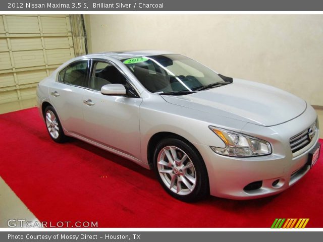 2012 Nissan Maxima 3.5 S in Brilliant Silver