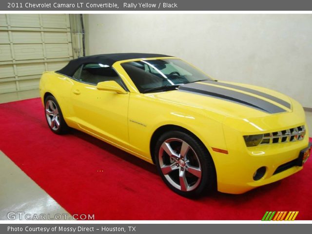 2011 Chevrolet Camaro LT Convertible in Rally Yellow
