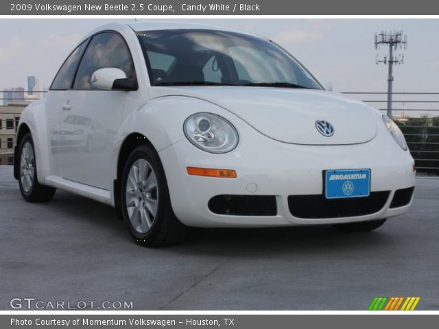 2009 Volkswagen New Beetle 2.5 Coupe in Candy White