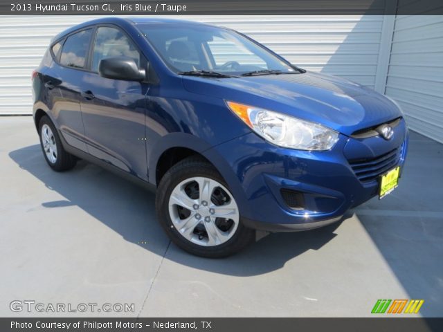2013 Hyundai Tucson GL in Iris Blue