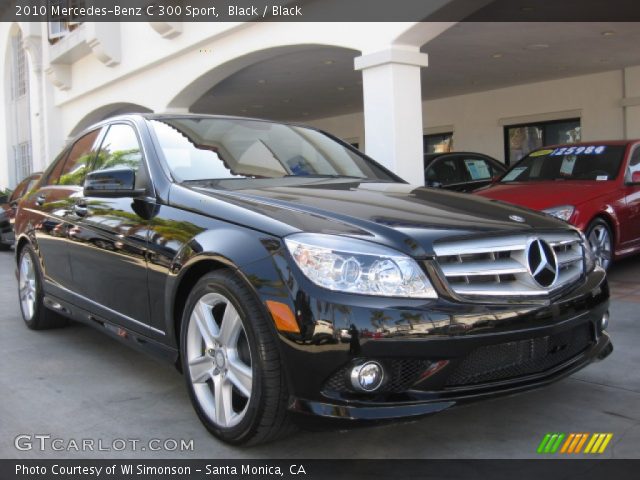 2010 Mercedes-Benz C 300 Sport in Black
