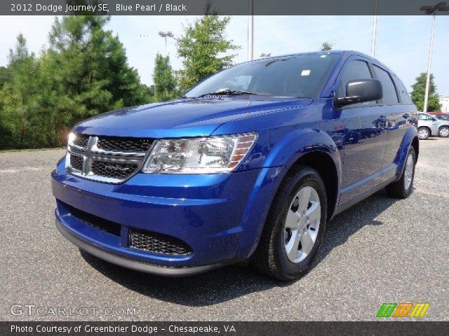 2012 Dodge Journey SE in Blue Pearl