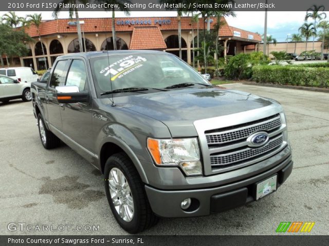 2010 Ford F150 Platinum SuperCrew in Sterling Grey Metallic