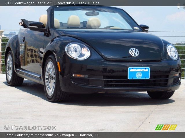 2013 Volkswagen Beetle 2.5L Convertible in Black