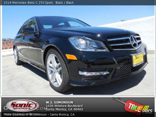 2014 Mercedes-Benz C 250 Sport in Black