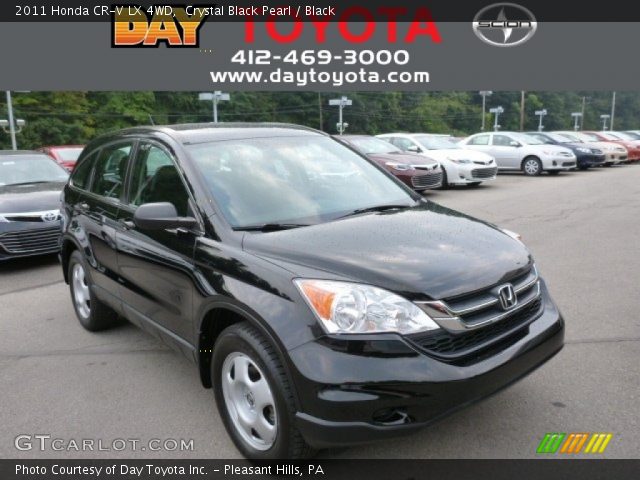 2011 Honda CR-V LX 4WD in Crystal Black Pearl