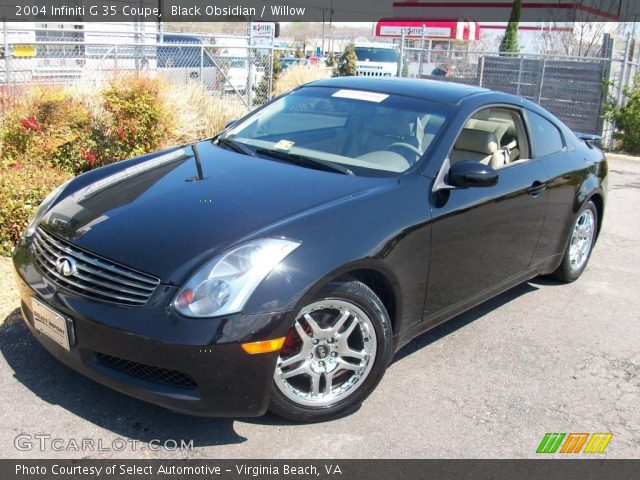 2004 Infiniti G 35 Coupe in Black Obsidian