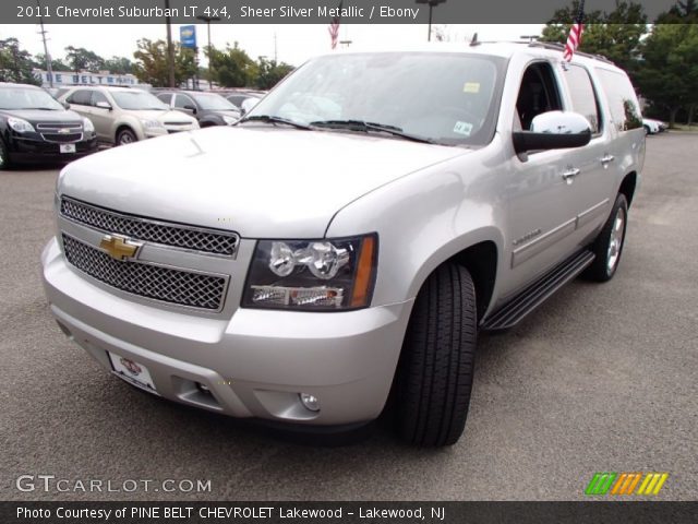 2011 Chevrolet Suburban LT 4x4 in Sheer Silver Metallic