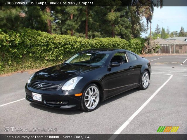 2006 Infiniti G 35 Coupe in Black Obsidian