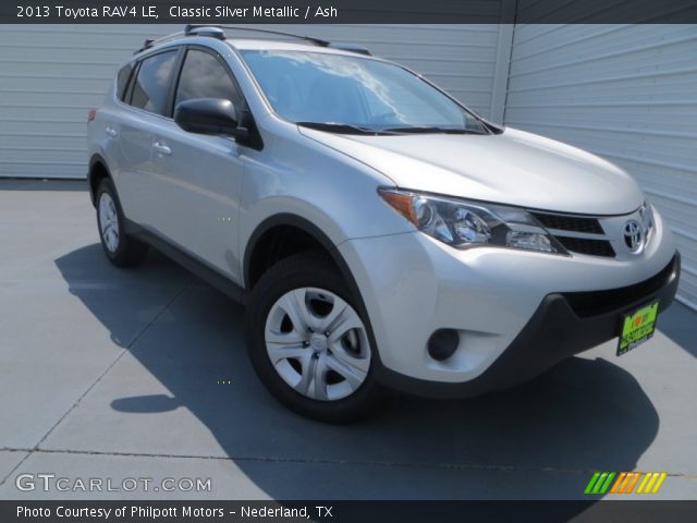2013 Toyota RAV4 LE in Classic Silver Metallic