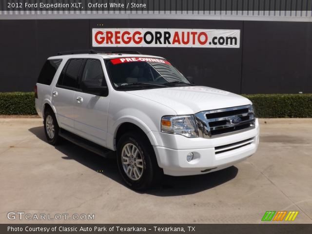 2012 Ford Expedition XLT in Oxford White