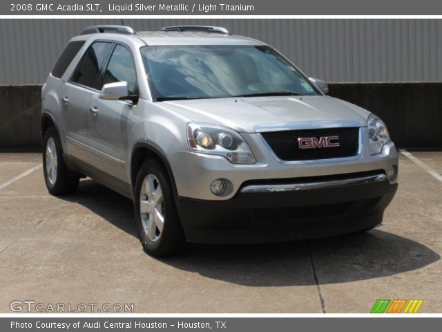 2008 GMC Acadia SLT in Liquid Silver Metallic