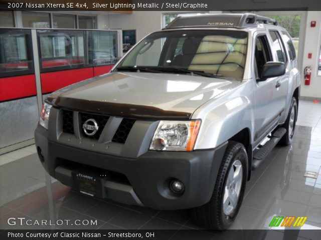 2007 Nissan Xterra SE 4x4 in Silver Lightning Metallic