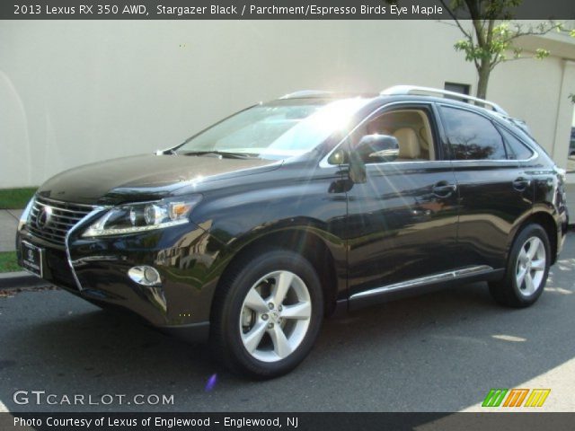 2013 Lexus RX 350 AWD in Stargazer Black