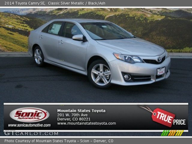 2014 Toyota Camry SE in Classic Silver Metallic