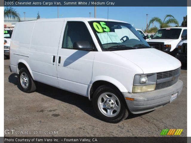 2005 Chevrolet Astro Cargo Van in Summit White