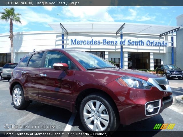 2010 Acura RDX  in Basque Red Pearl