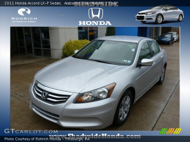 2011 Honda Accord LX-P Sedan in Alabaster Silver Metallic