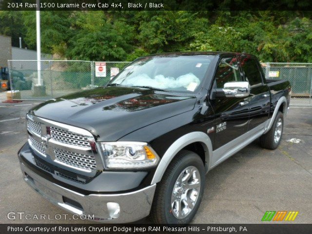 2014 Ram 1500 Laramie Crew Cab 4x4 in Black
