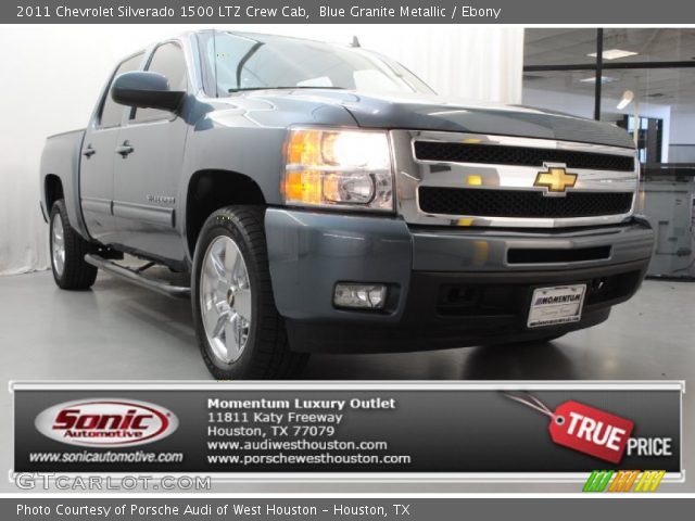 2011 Chevrolet Silverado 1500 LTZ Crew Cab in Blue Granite Metallic