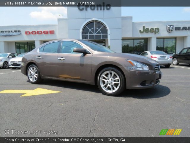 2012 Nissan Maxima 3.5 S in Java Metallic