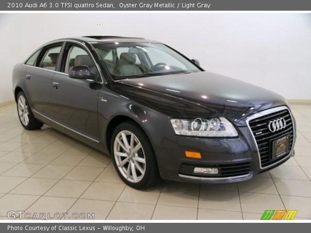 2010 Audi A6 3.0 TFSI quattro Sedan in Oyster Gray Metallic