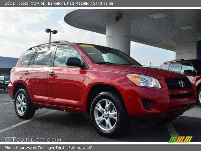 2011 Toyota RAV4 I4 in Barcelona Red Metallic