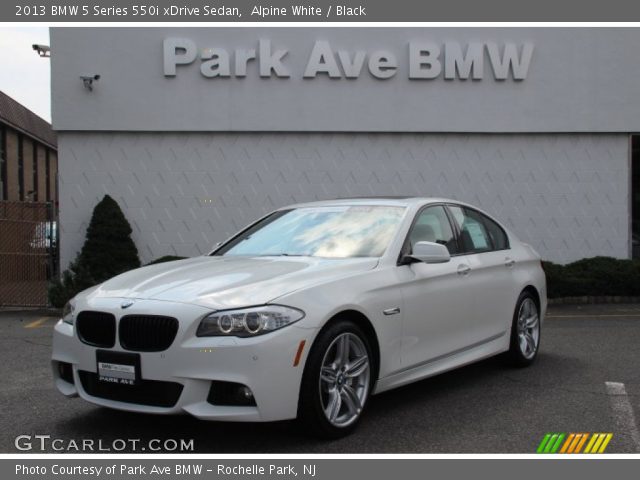 2013 BMW 5 Series 550i xDrive Sedan in Alpine White