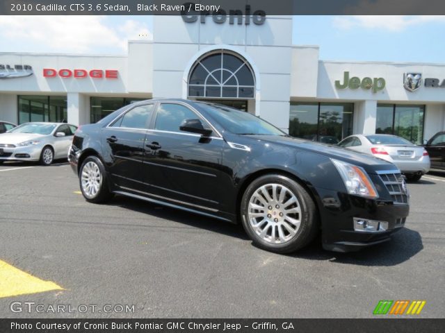2010 Cadillac CTS 3.6 Sedan in Black Raven