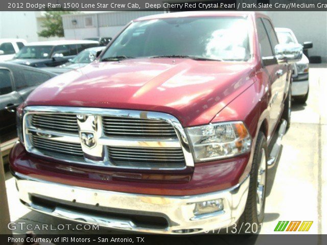 2012 Dodge Ram 1500 Lone Star Crew Cab in Deep Cherry Red Crystal Pearl