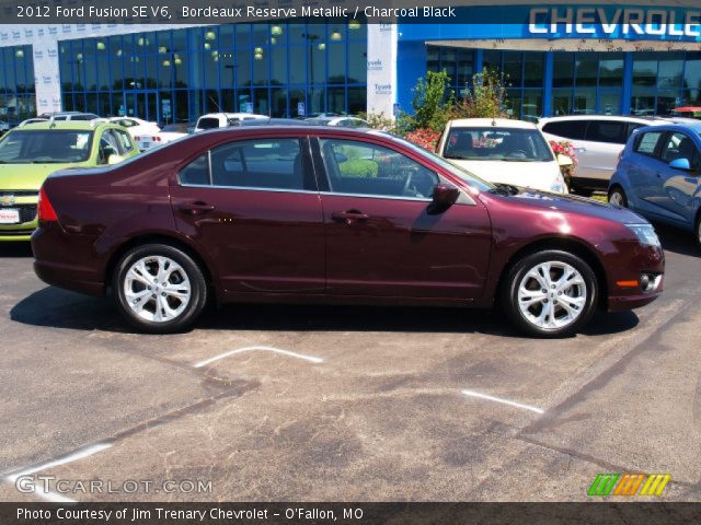 2012 Ford Fusion SE V6 in Bordeaux Reserve Metallic
