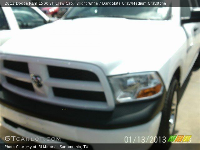 2012 Dodge Ram 1500 ST Crew Cab in Bright White