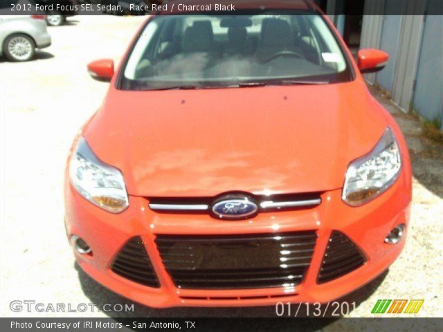 2012 Ford Focus SEL Sedan in Race Red