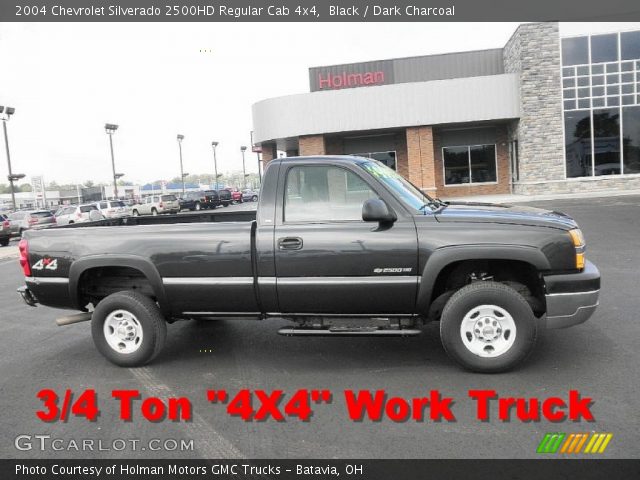 2004 Chevrolet Silverado 2500HD Regular Cab 4x4 in Black