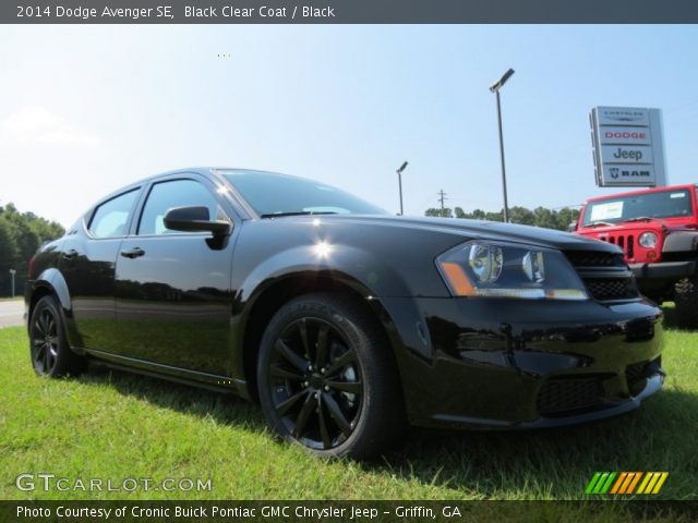 2014 Dodge Avenger SE in Black Clear Coat
