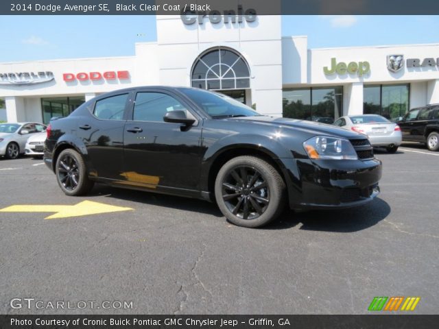2014 Dodge Avenger SE in Black Clear Coat