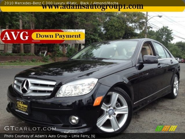 2010 Mercedes-Benz C 300 Luxury 4Matic in Black