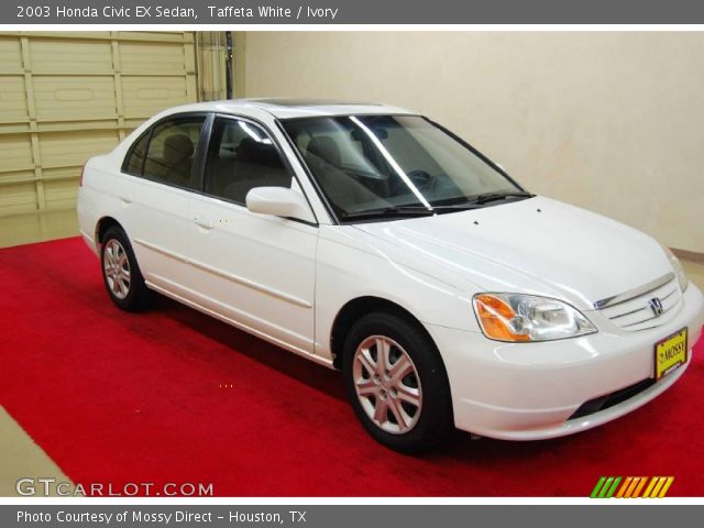 2003 Honda Civic EX Sedan in Taffeta White