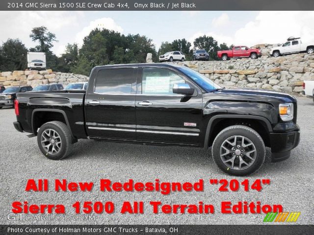 2014 GMC Sierra 1500 SLE Crew Cab 4x4 in Onyx Black