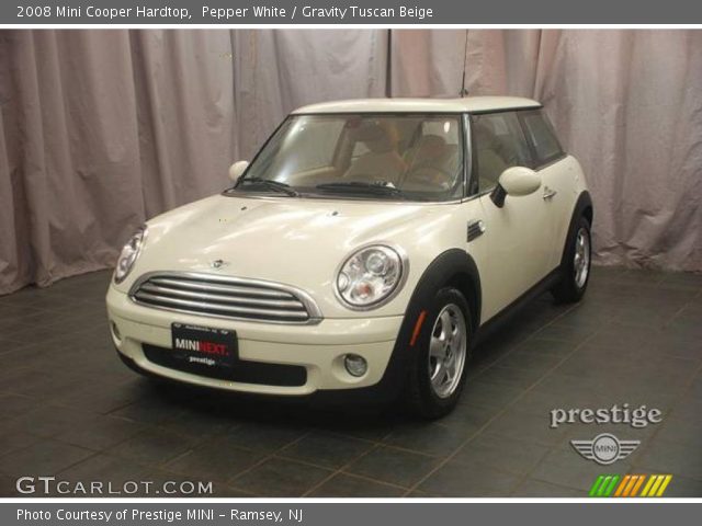 2008 Mini Cooper Hardtop in Pepper White