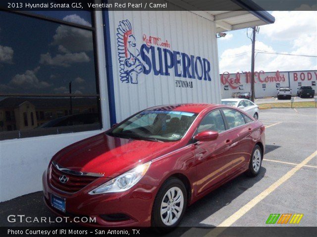 2013 Hyundai Sonata GLS in Venetian Red Pearl