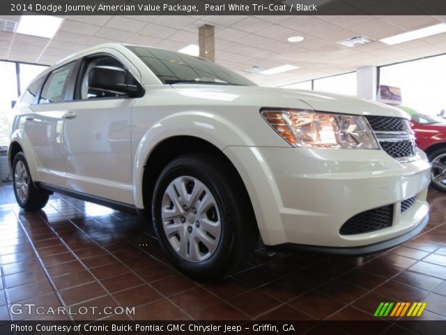 2014 Dodge Journey Amercian Value Package in Pearl White Tri-Coat