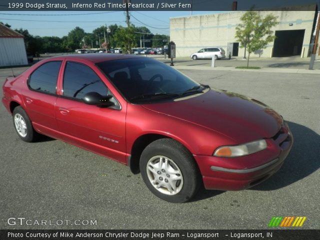 1999 Dodge Stratus  in Inferno Red Tinted Pearlcoat