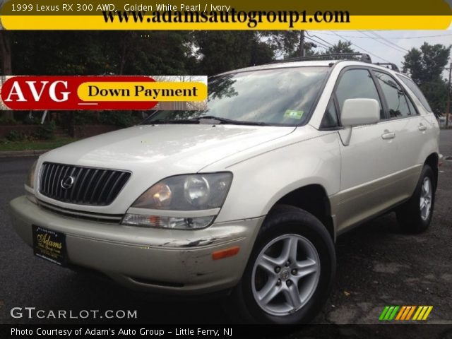 1999 Lexus RX 300 AWD in Golden White Pearl