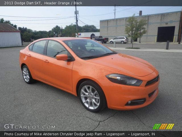 2013 Dodge Dart SXT in Header Orange