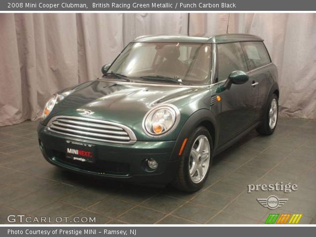 2008 Mini Cooper Clubman in British Racing Green Metallic