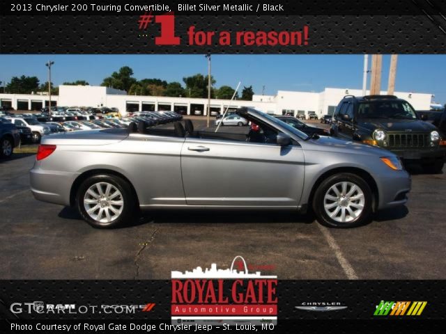 2013 Chrysler 200 Touring Convertible in Billet Silver Metallic